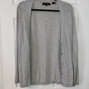 Women’s Gray Button Down Cardigan/Sweater